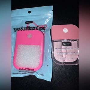 Pink Hand Sanitizer Case